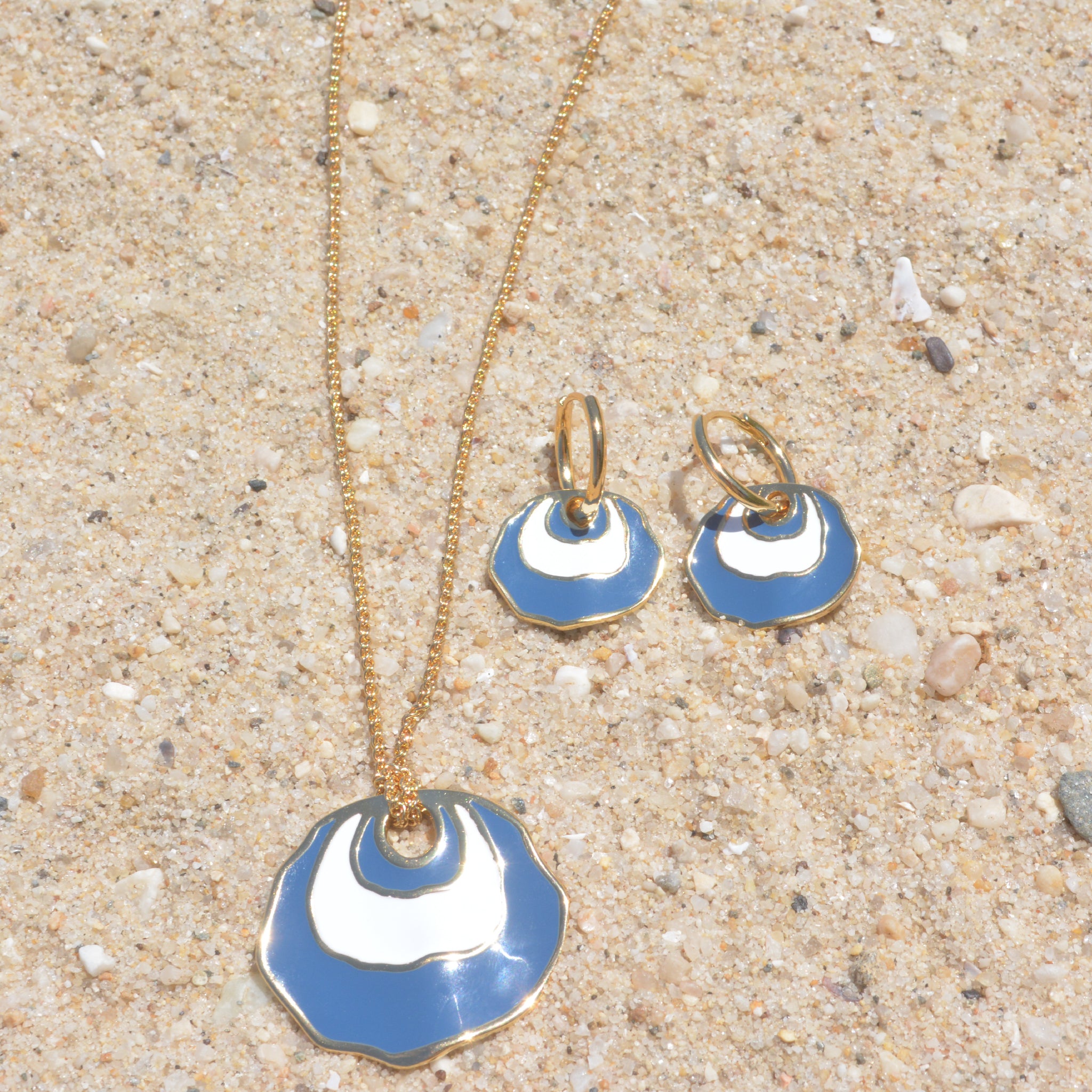 Jingle Necklace in Ocean Blue
