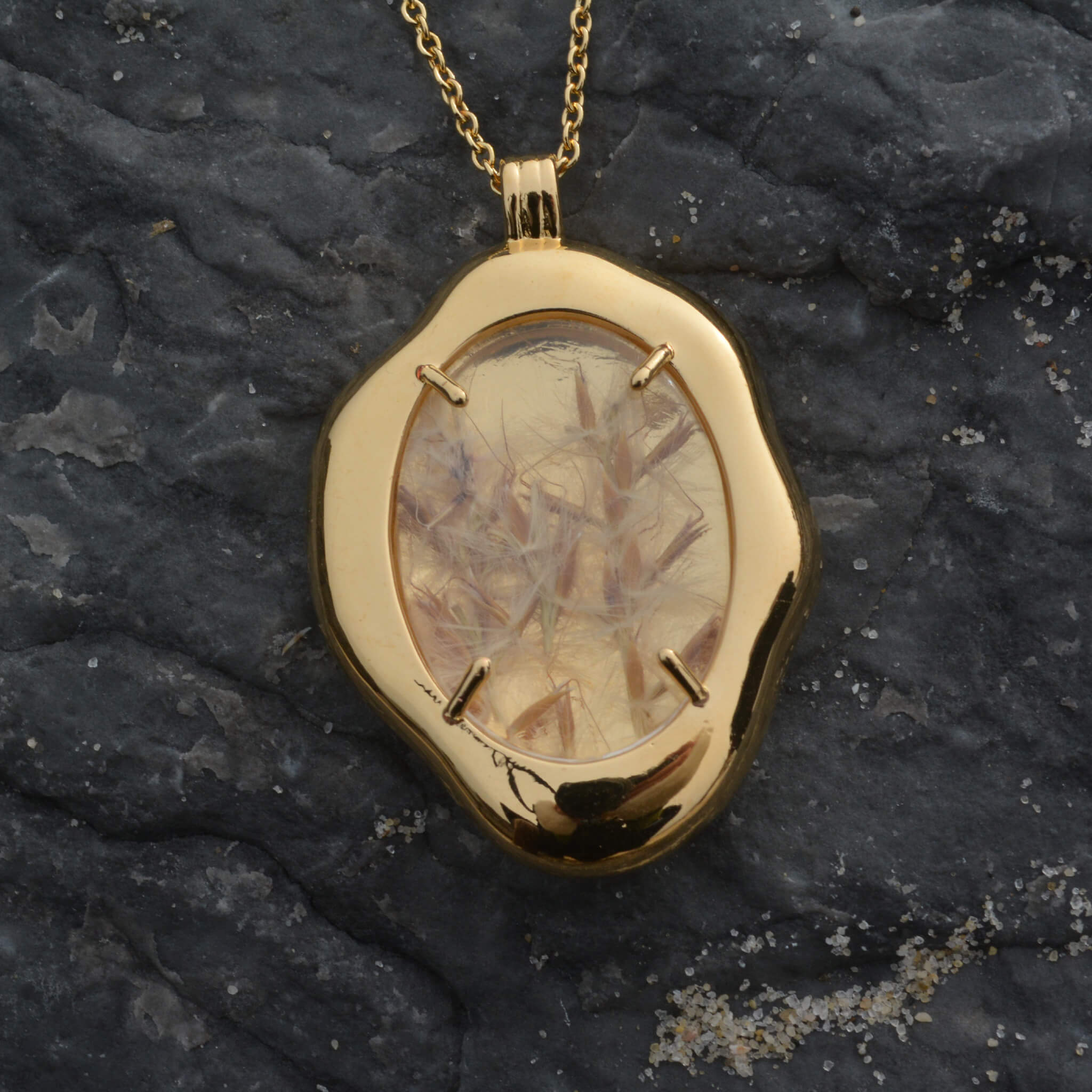 Beach Grass Locket