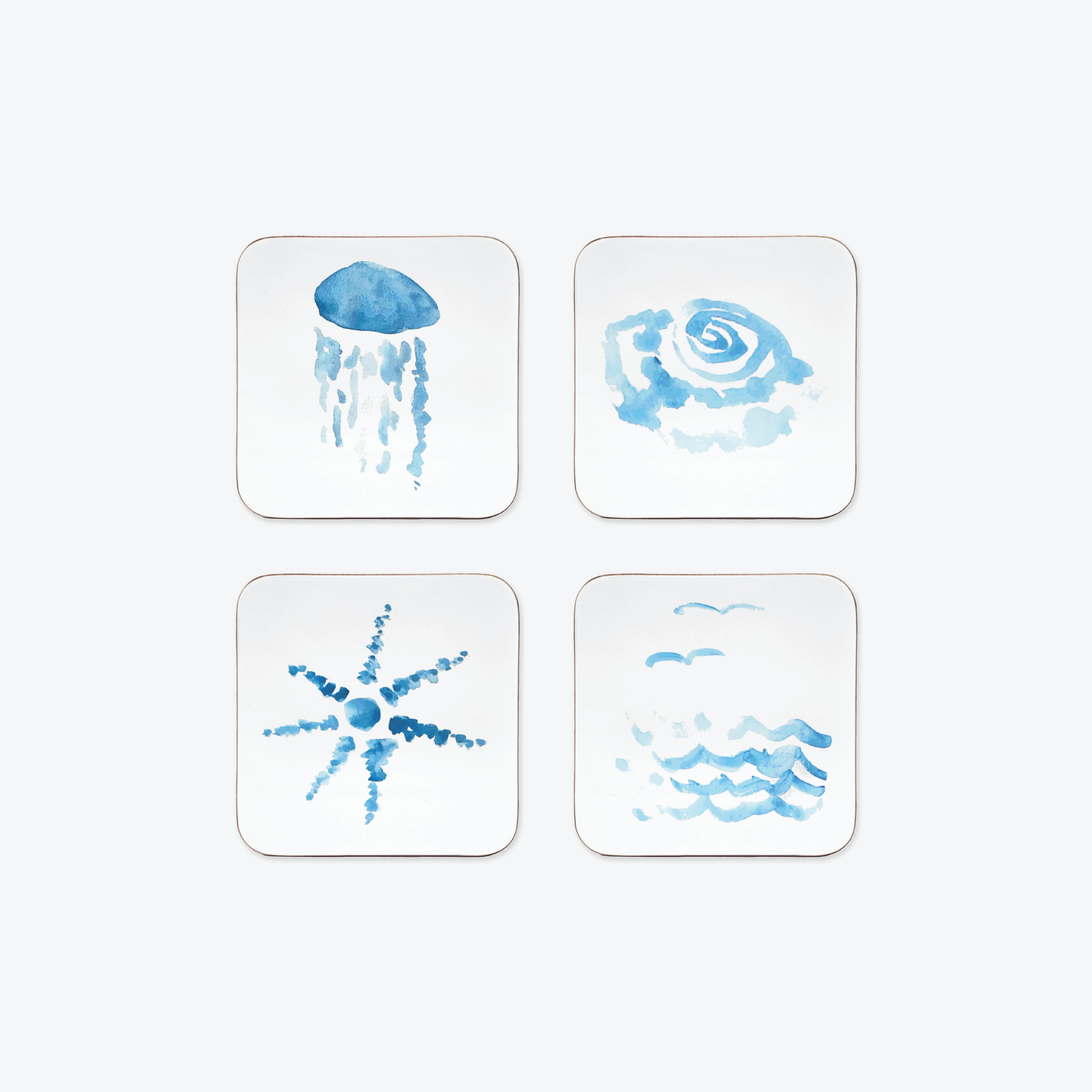Sea Life Coaster Set