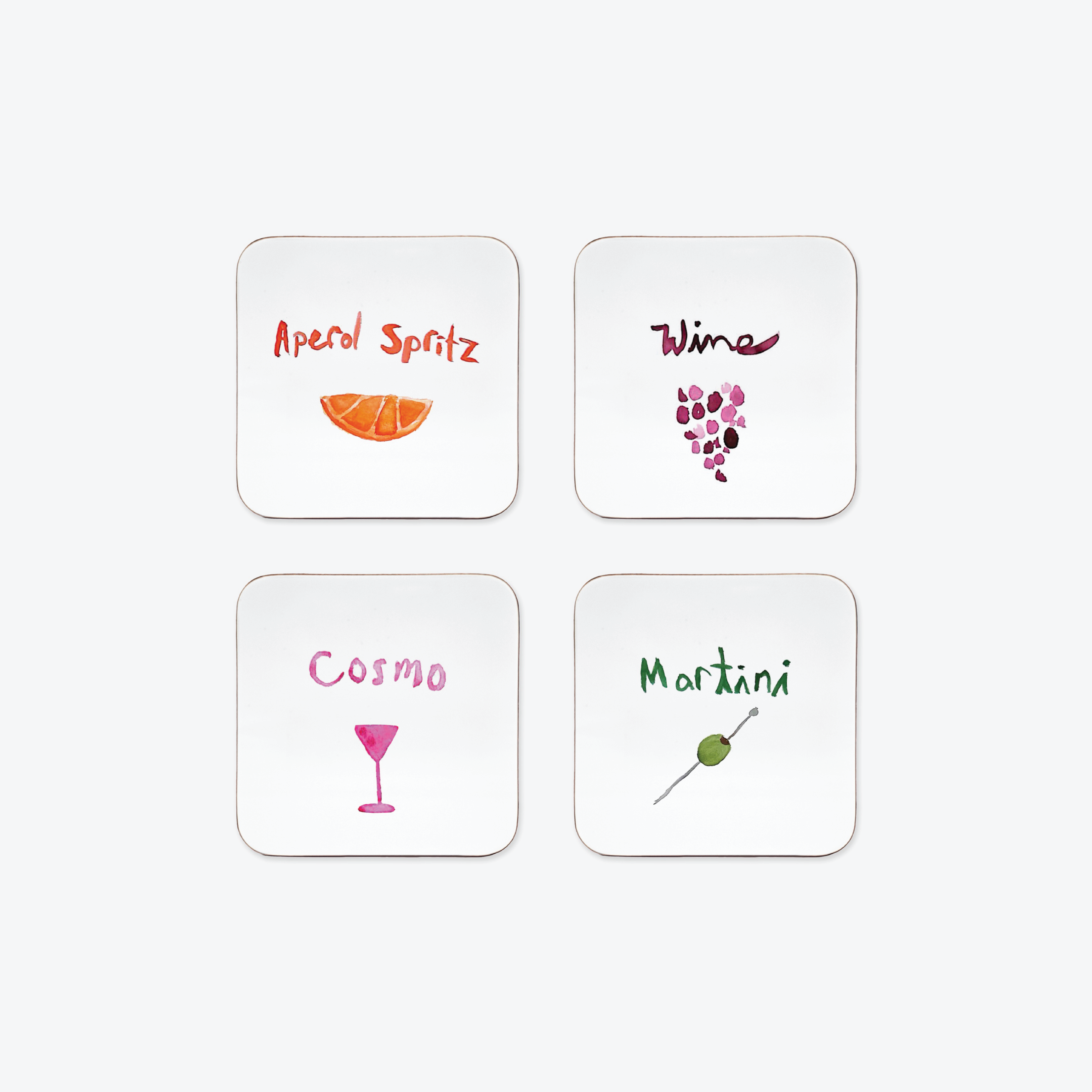 Happy Hour Coaster Set