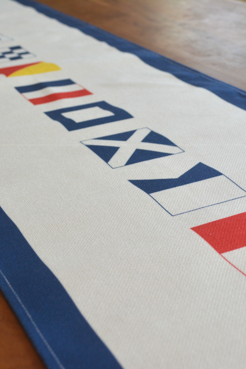 Hamptons Sailing Table Runner