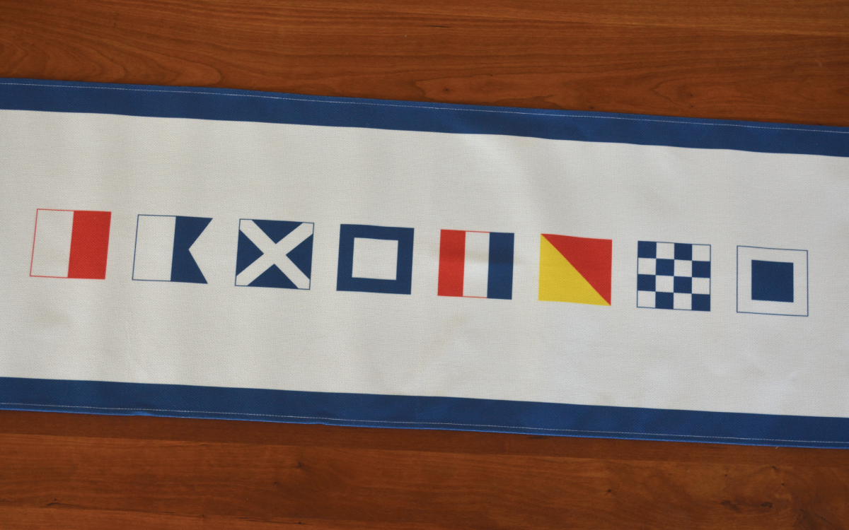 Hamptons Sailing Table Runner