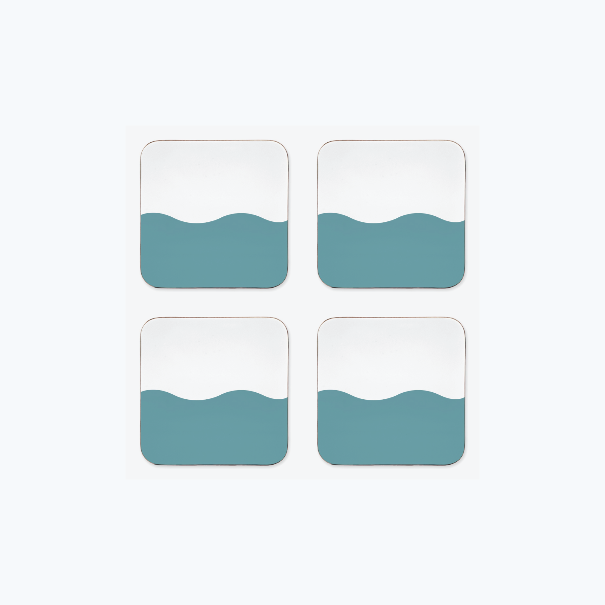 Wave Coaster Set in Harbor