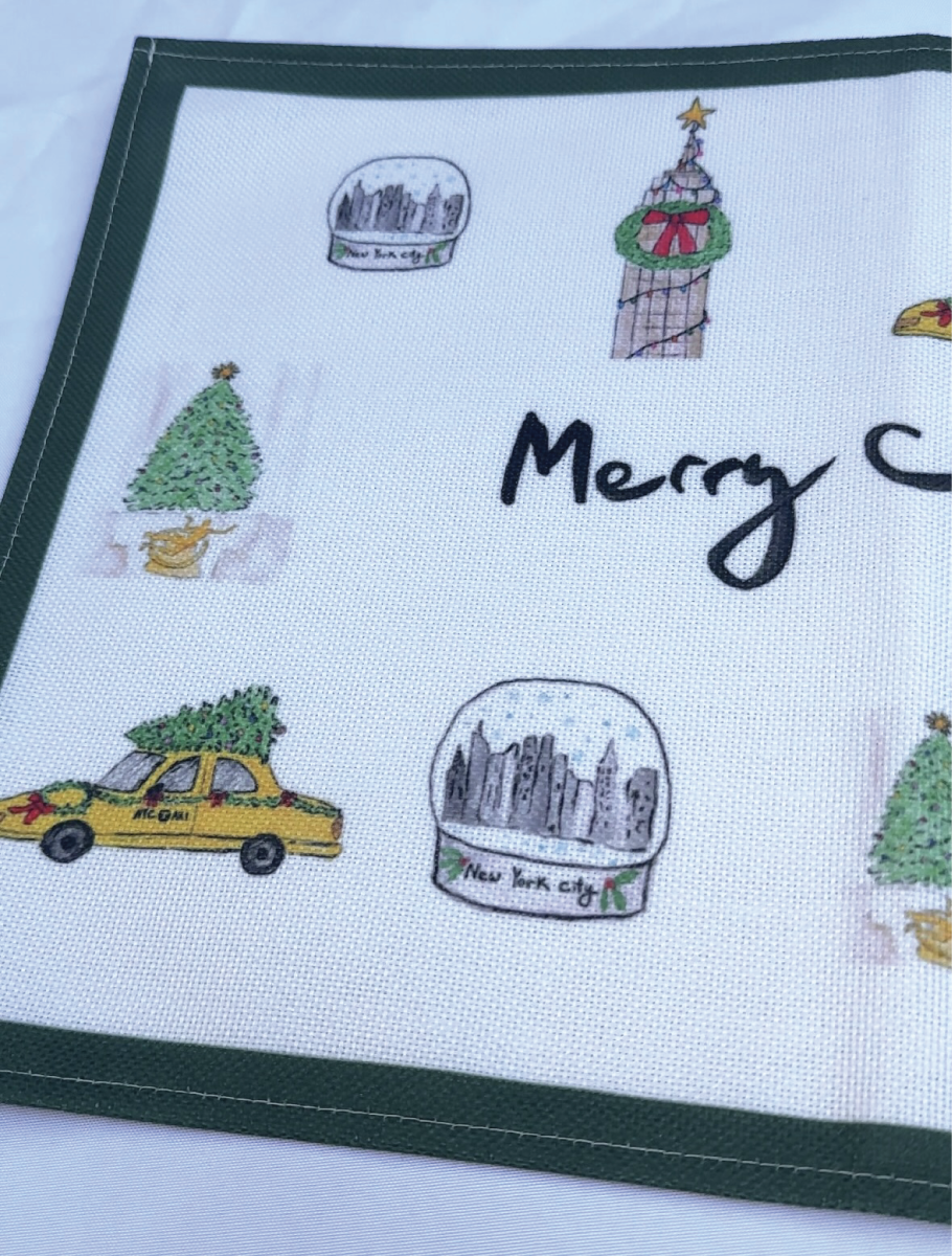 Christmas in New York Placemat