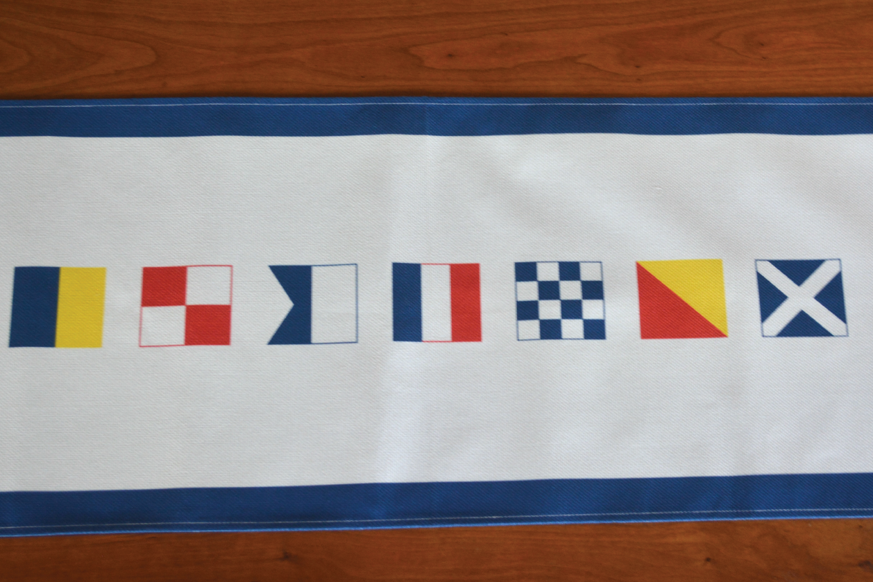 Montauk Sailing Table Runner