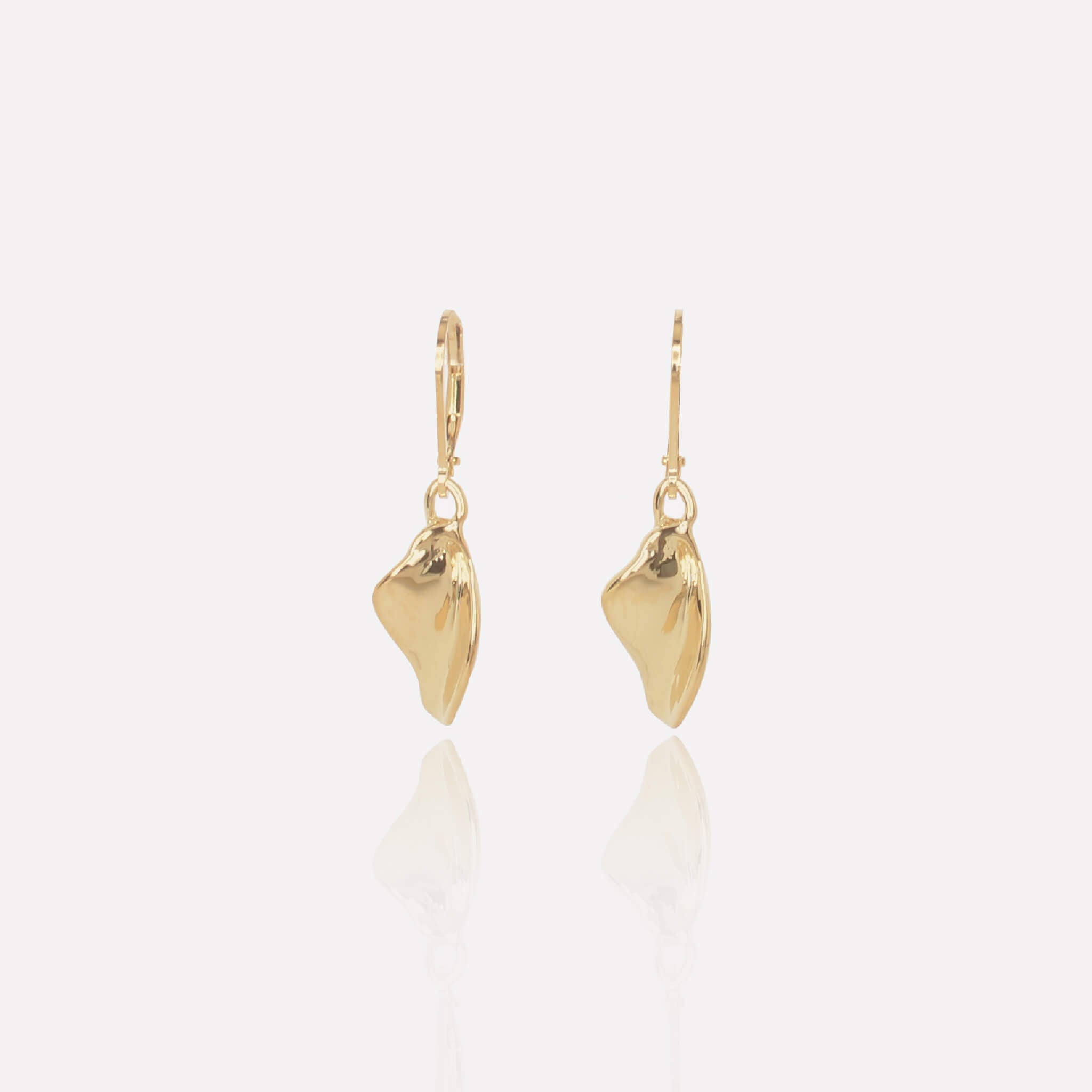 Mini Twist Earring 14k Gold Plated