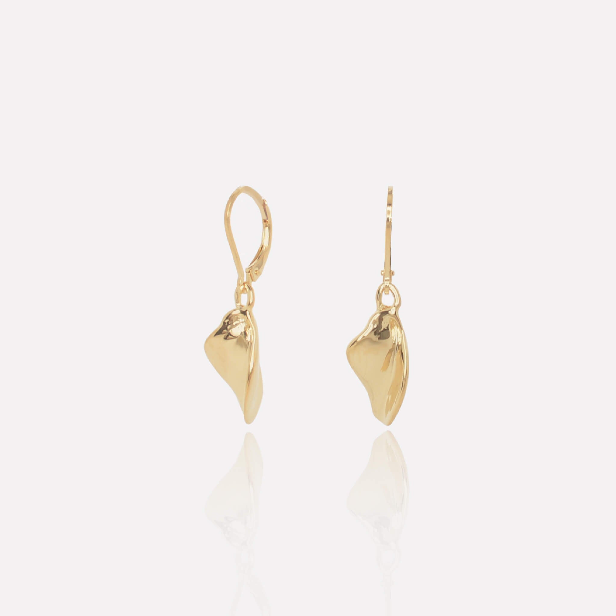 Mini Twist Earring 14k Gold Plated
