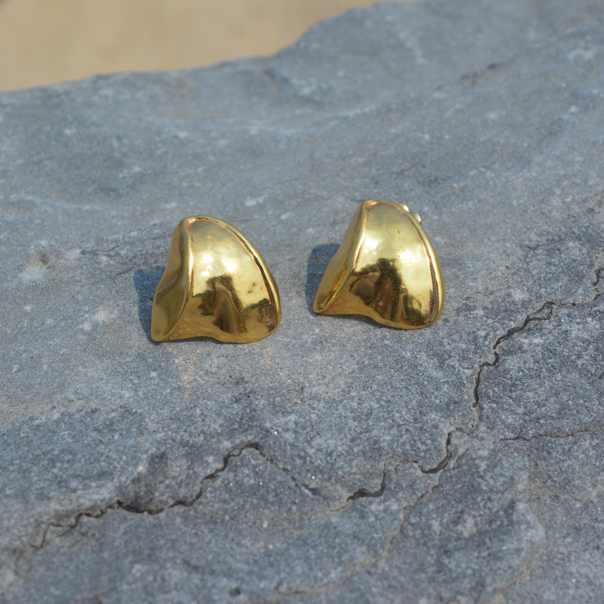 Fragment Earring in 14k Gold Plated