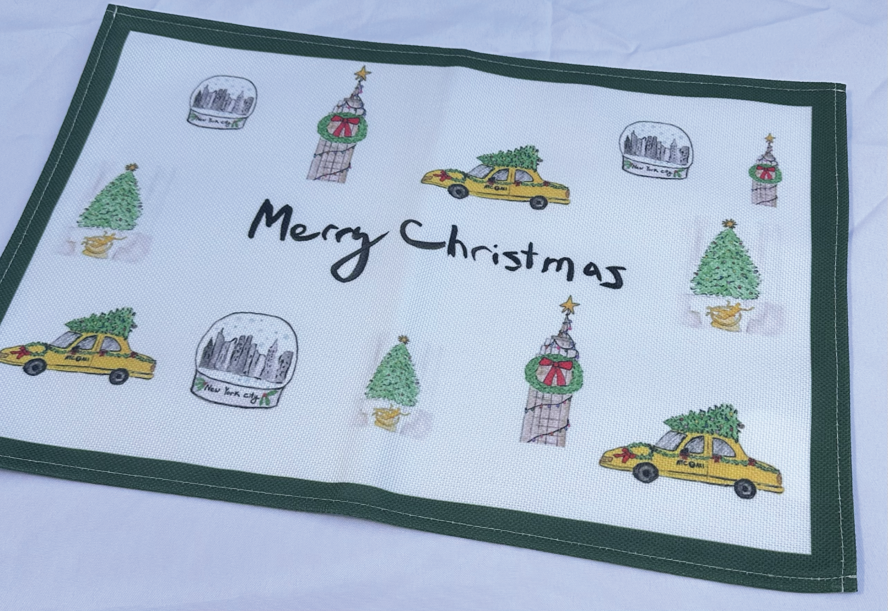 Christmas in New York Placemat